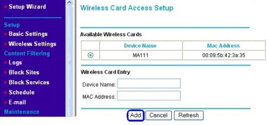 Netgear How To Manually Add Mac Address For Extender