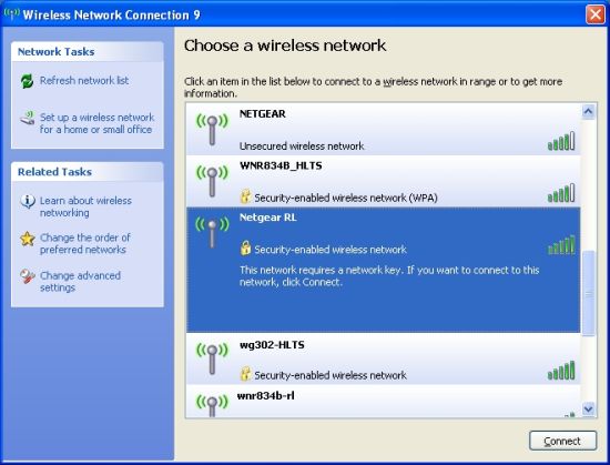 Network Connection Vista To Xp
