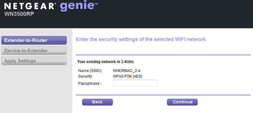 how to configure netgear n300 wifi range extender