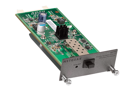 NETGEAR 10G SFP+ アダプタ  AX743-10000S wyw801m AX743 | ProSAFE 10 Gigabit Ethernet SFP+ fiber port adapter
