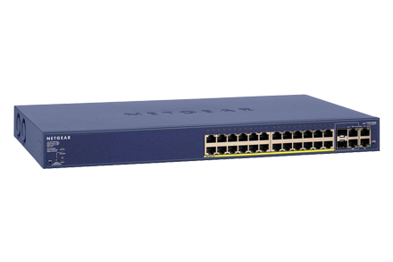 FS728TPv2 | 28-Port 10/100 Fast Ethernet Smart Switch with 24 PoE