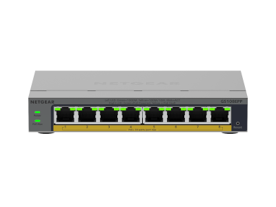 GS108EPP | 8-Port Gigabit Ethernet Hi-Power PoE+ Easy Smart