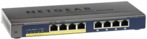 GS108P | 8 Port Gigabit Ethernet Unmanaged Switch with 4-Port PoE