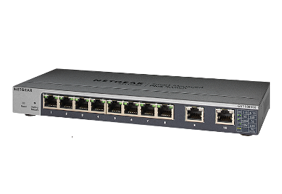 NETGEAR GS110EMX 10Gポート アンマネージプラス・L2スイッチ ルーター・ネットワーク機器