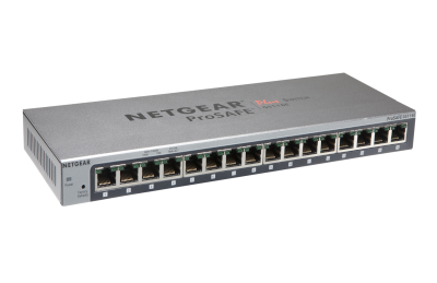 GS116E | 16-Port Gigabit Ethernet Plus Switch