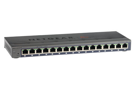 GS116Ev2 | 16-Port Gigabit Ethernet Plus Switch