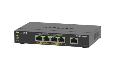 GS305EPP | 5-Port High-Power PoE+ Gigabit Ethernet Easy Smart
