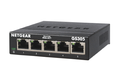 GS305v3 | 5 Port Gigabit Ethernet Unmanaged Essentials Switch