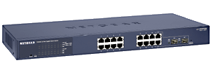 GS716Tv2 | 16-Port Gigabit Ethernet Smart Switch with 2 SFP Ports