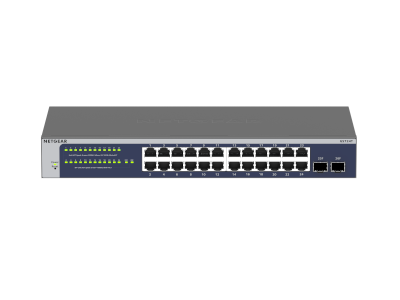その他 NETGEAR GIRARE GS724Tv6 | 24-Port Gigabit Ethernet Smart Switch with 2 Dedicated