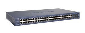 NETGEAR Inc. GS748T-600JPS NETGEAR 48-Port Gigabit Ethernet Smart Switch (GS748T) - Managed