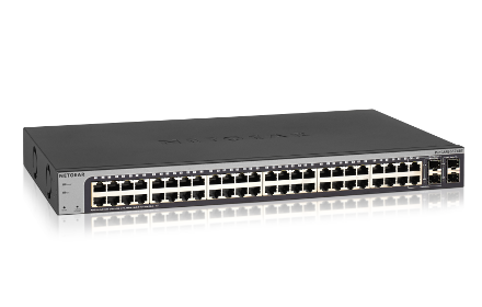 NETGEAR Inc. GS748T-600JPS NETGEAR 48-Port Gigabit Ethernet Smart Switch (GS748T) - Managed