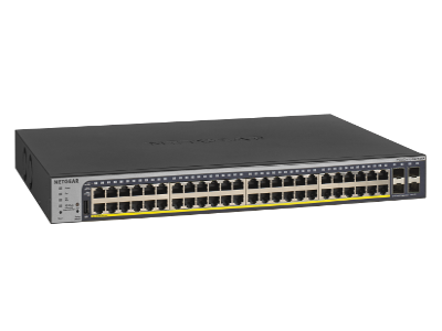GS752TPv2 | 48-Port Gigabit Ethernet PoE+ Smart Switch with 4 SFP