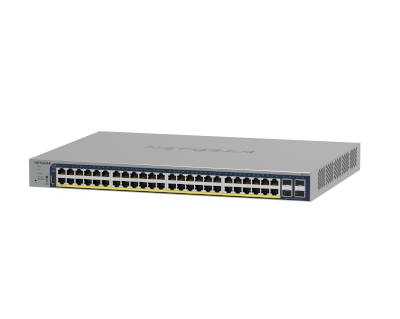 GS752TPv3 | 48-Port Gigabit Ethernet PoE+ Smart Switch with 4 SFP