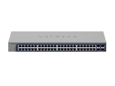 GS752TXv3 | 48-Port Gigabit Ethernet Smart Switch with 4 10G SFP+