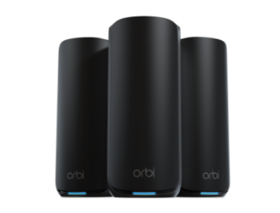 RBE873B | Orbi Tri-band Mesh WiFi 7 System – 870 Series, Black Edition