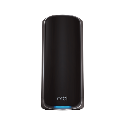 RBE970B | Orbi Quad-band Mesh WiFi 7 Add-on Satellite – Black Edition