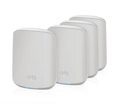 ルーター・ネットワーク機器 NETGEAR RBS350-100JPS AX1800 Orbi WiFi 6 RBK354 | Orbi AX1800 WiFi 6 Dual-band Mesh System 4 pack