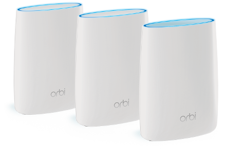 Orbi メッシュWi-Fiシステム3台セットNETGEAR推奨90台RBK53 RBK53 | Orbi AC3000 Tri-band WiFi System