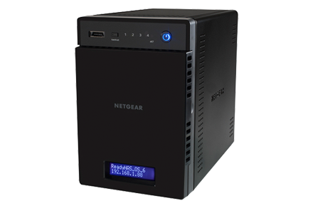 NETGEAR ReadyNAS 424 RN424E4-100AJS 4ベイ Review: NETGEAR ReadyNAS 424 Easily Saves Data in