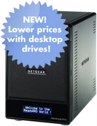 RNDP4420D | ReadyNAS® Pro 4, 8TB Unified Storage System