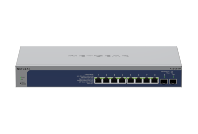 XS508TM | 8-Port 10G/Multi-Gigabit Ethernet Smart Switch with 2
