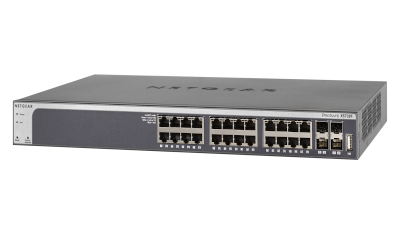 XS728T | 28-Port 10-Gigabit Copper Smart Switch with 4 SFP+ Ports
