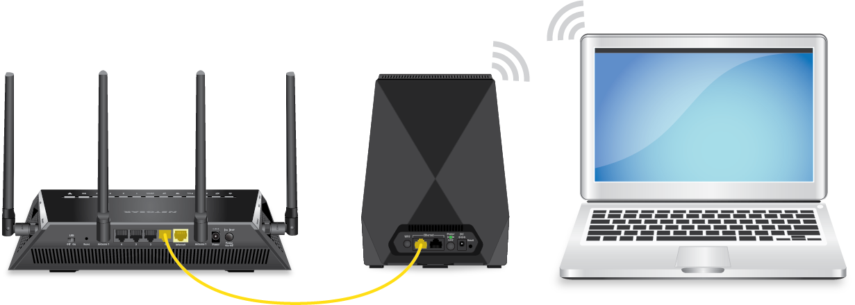 fersken Fryse hit How do I install my NETGEAR WiFi range extender as an access point? |  Answer | NETGEAR Support