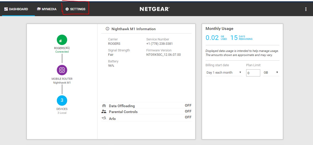 How do I manually update firmware on my MR1100 Nighthawk M1 Mobile