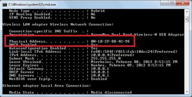 How To Find A Mac Address Answer Netgear Support