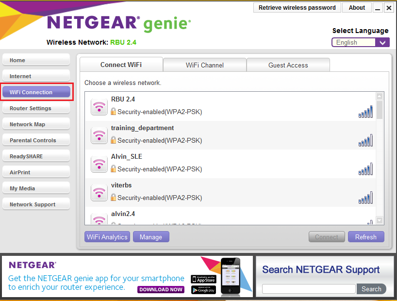 netgear wifi analytics for windows 7