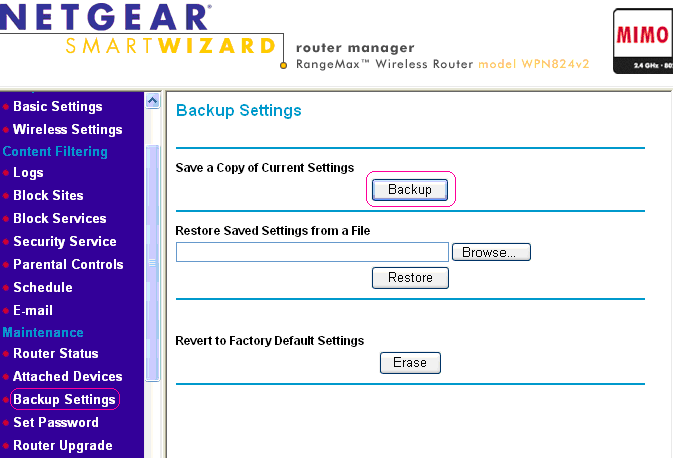 dg834gbv2 firmware