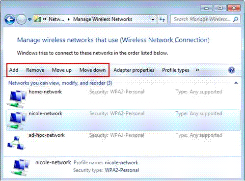 cannot connect to windows 7 ad hoc network