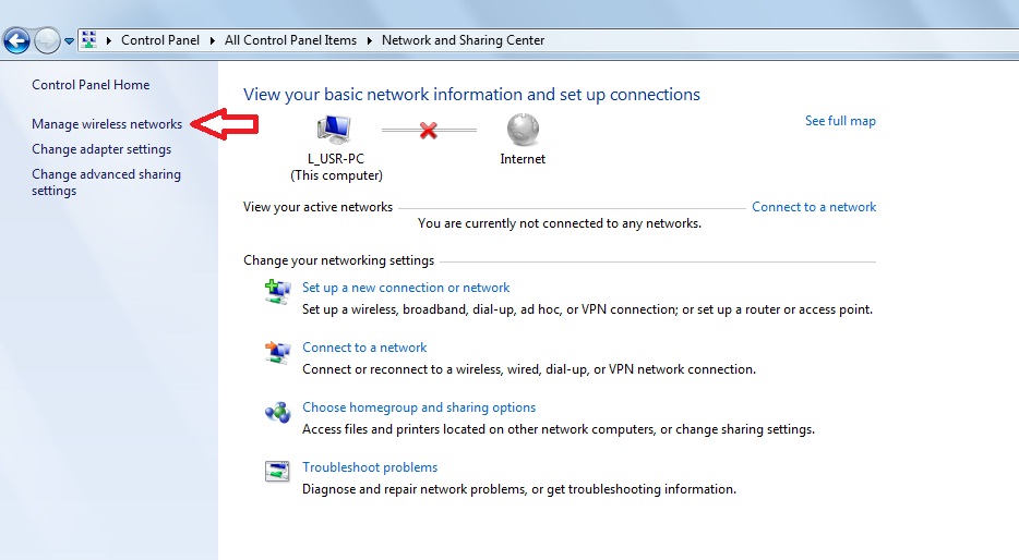 cannot connect via wifi windows 7