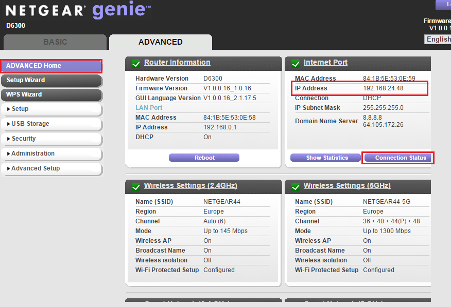 How to manually configure the ADSL settings on a NETGEAR DSL Modem