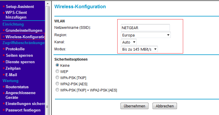 Der Dienst Für Die Automatische Wlan Konfiguration Wurde Erfolgreich Beendet kb.netgear.com