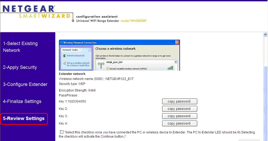 Konfigurieren Des Wn3000rp Range Extenders Uber Einen Wlan Computer Answer Netgear Support
