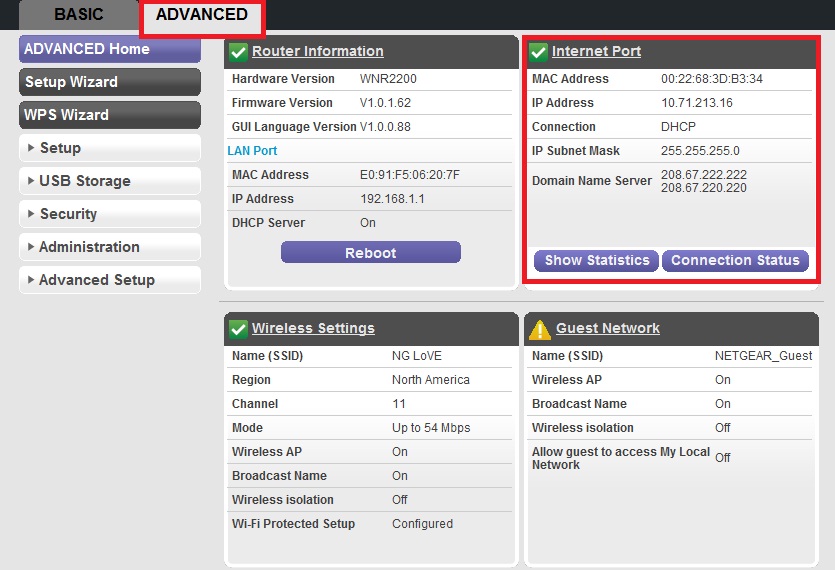 Configurer une adresse IP publique statique sur un routeur NETGEAR