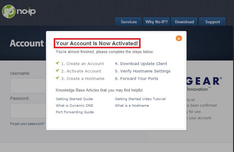 How to Setup a NETGEAR Dynamic DNS account? Answer NETGEAR Support