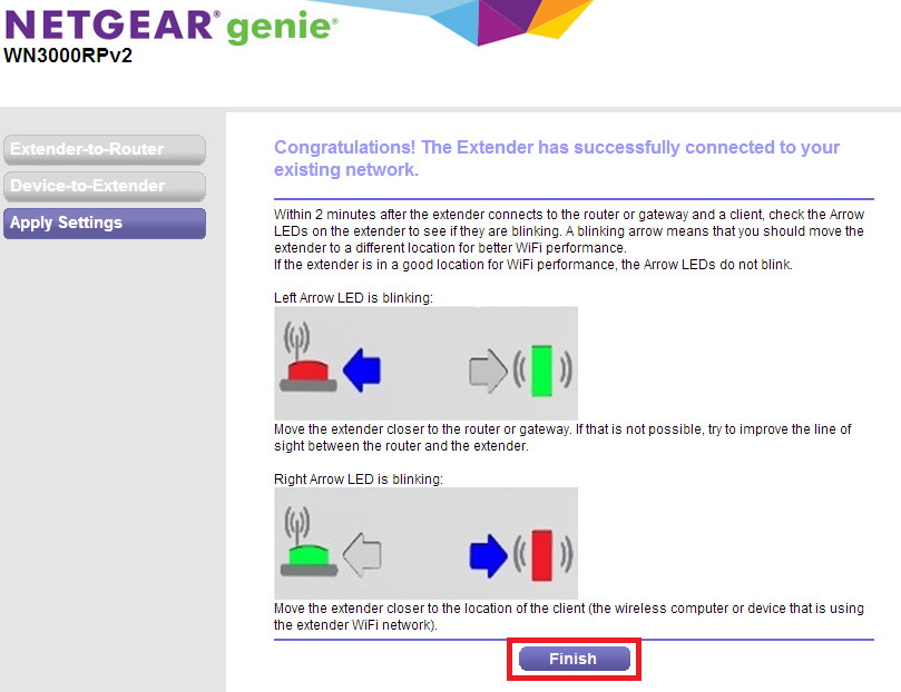 WN3000RPv2 initial installation Answer NETGEAR Support