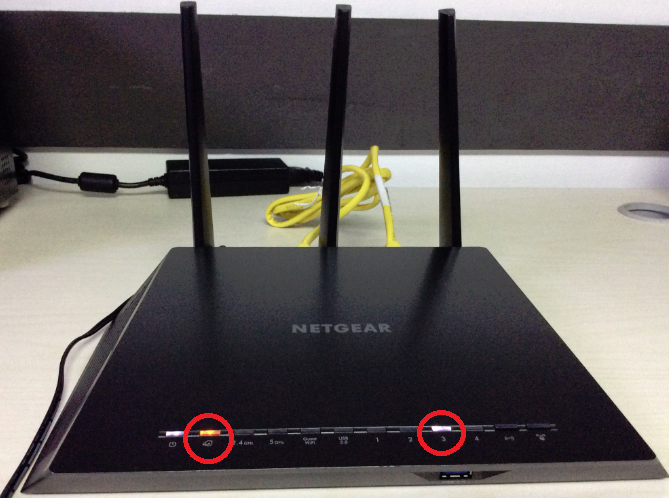 netgear problem résolution sans fil