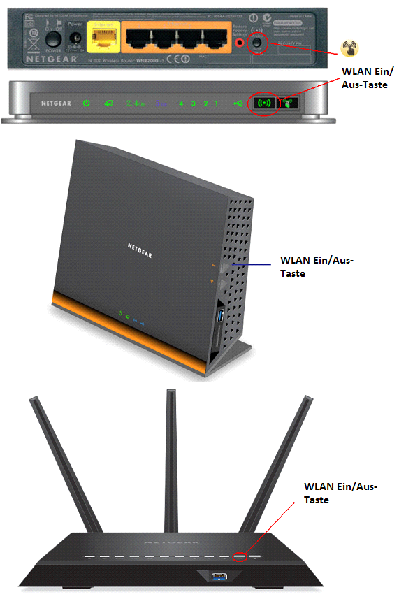 Wlan Netzwerk Uber Die Wlan Taste Aktivieren Answer Netgear Support