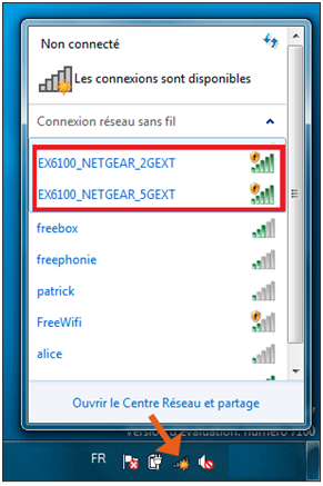 Adaptateur internet wifi