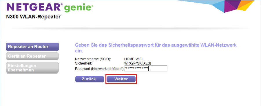 Netgear_Ext Einrichten | EX6200 – WBETOS