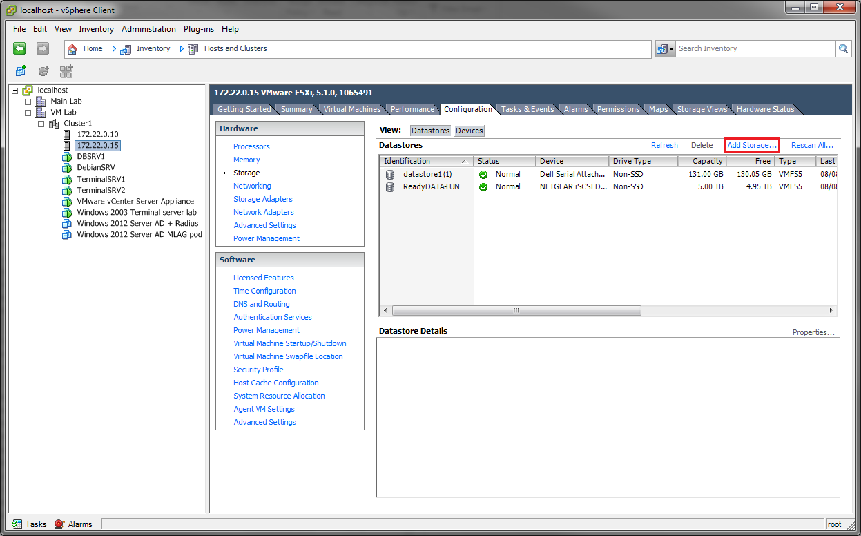 ReadyDATA to ReadyNAS iSCSI Migration (VMware) | Answer | NETGEAR Support