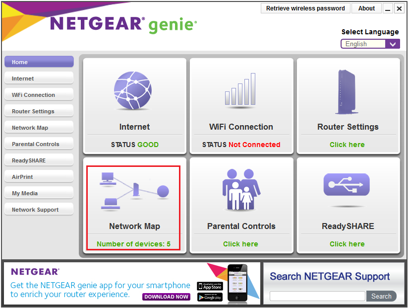 Turning off powerline adapter’s LEDs using NETGEAR genie Desktop NETGEAR Support