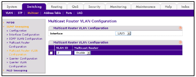 How do use the web interface to configure my managed switch with a ...